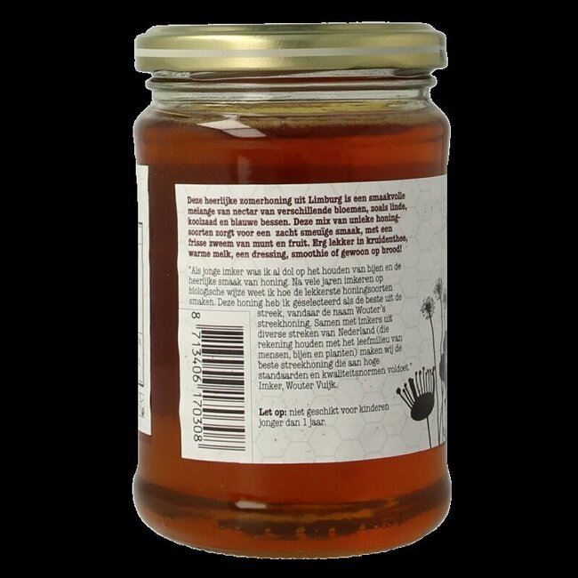 Miel régional du Limbourg Traay Wouters 350 g