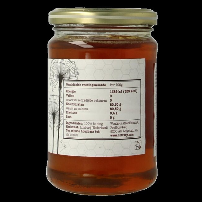 Traay Wouters streekhoning Limburg 350 Gram