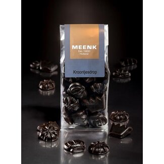 Meenk Kroontjes drop 180 Gram