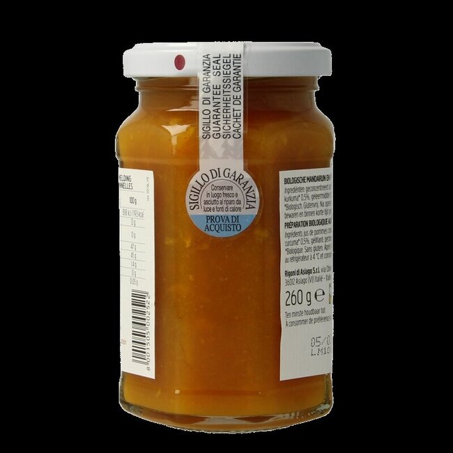 Fiordifrutta Préparation de mandarine et curcuma bio 260 g