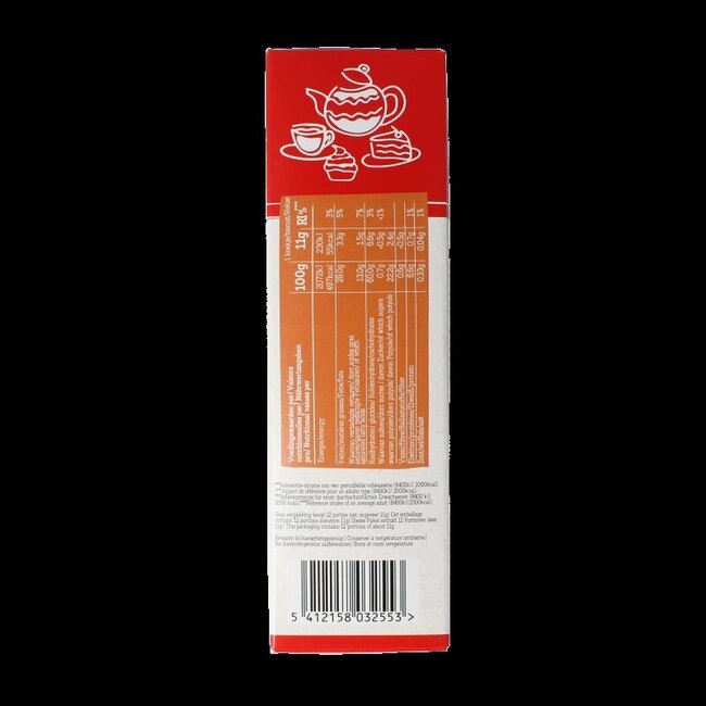 Damhert Sprits Nature 130 Grammes