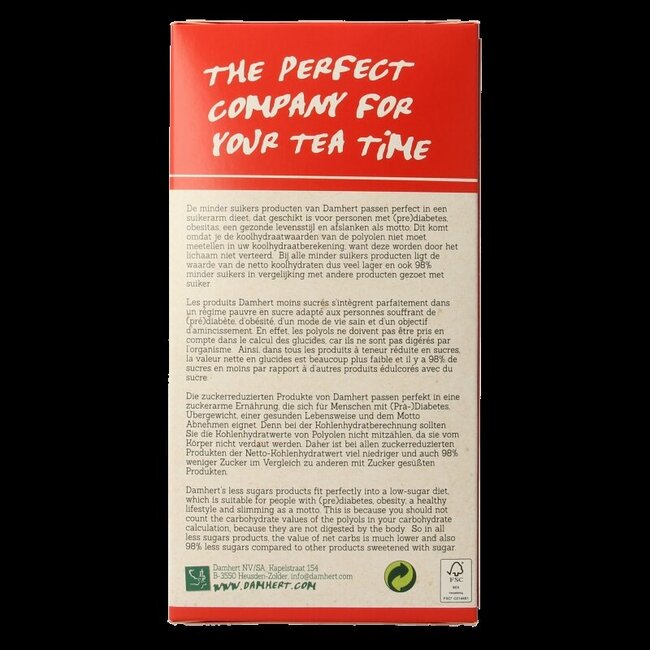 Damhert Sprits chocolade 120 Gram