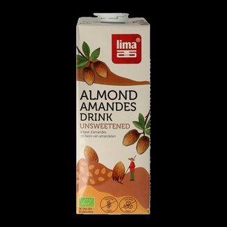 Lima Lima Amandel drink suikervrij bio 1 Liter