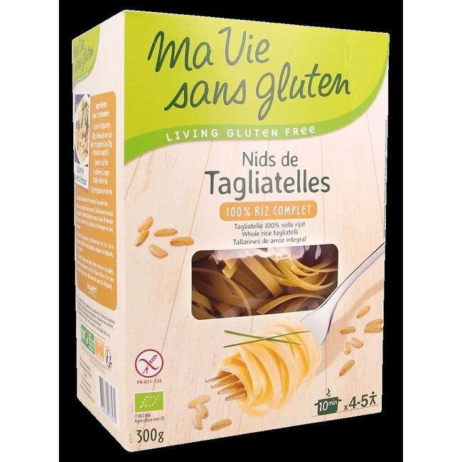 Ma Vie Sans Tagliatelle volkoren rijst glutenvrij bio 300 Gram