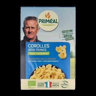 Primeal Pâtes Corolle demi-complètes bio Primeal 400 g