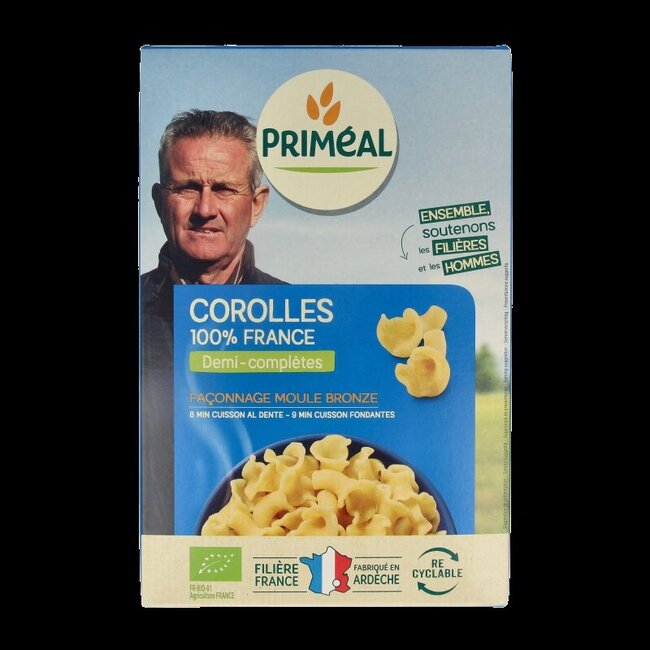 Corolle halfvolkoren pasta bio 400 Gram