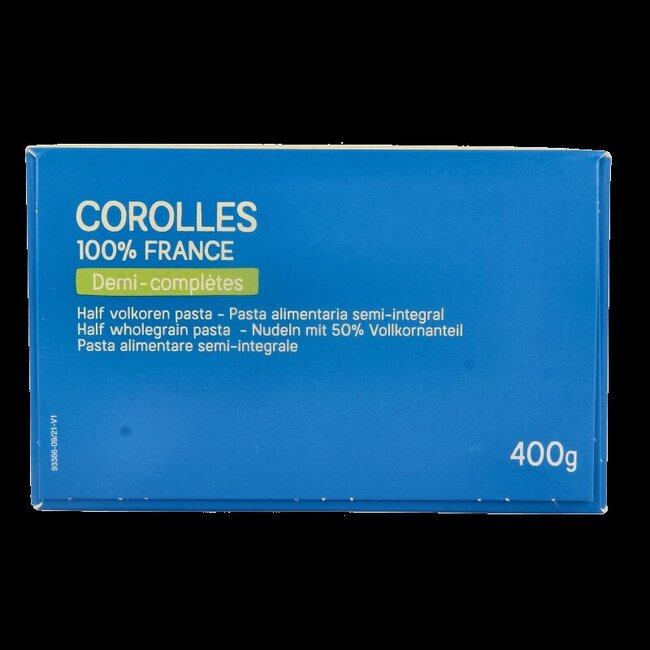 Pâtes Corolle demi-complètes bio Primeal 400 g
