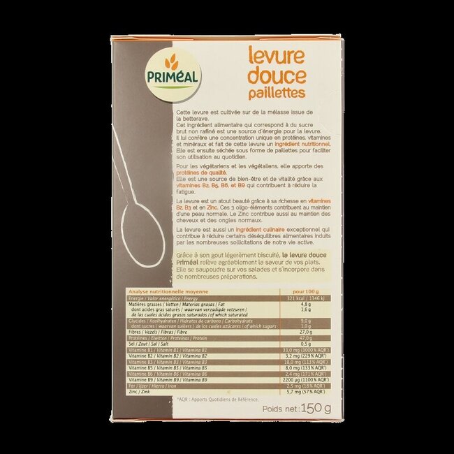 Primeal Biergistvlokken mild 150 Gram