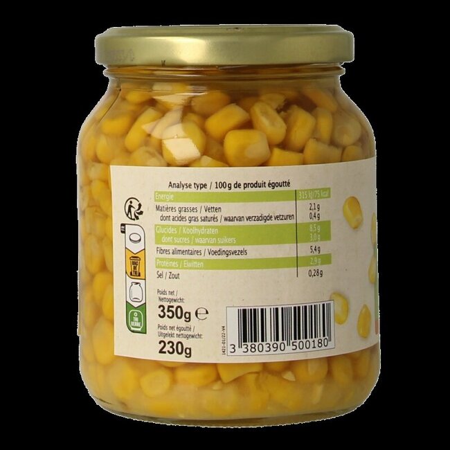 Maïs bio Demeter Priméal 350 g