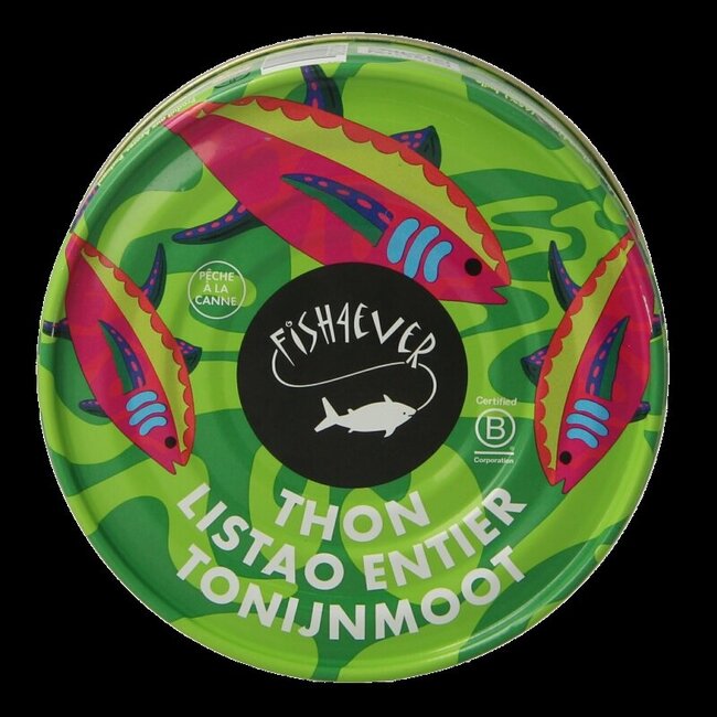 Fish 4 Ever Tonijnmoot in olijfolie 160 Gram
