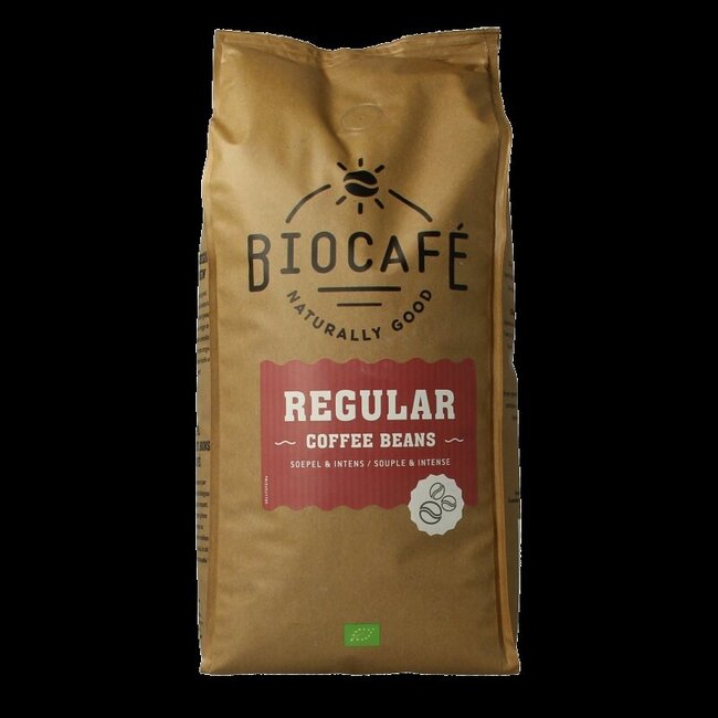 Koffiebonen regular bio 1 Kilogram