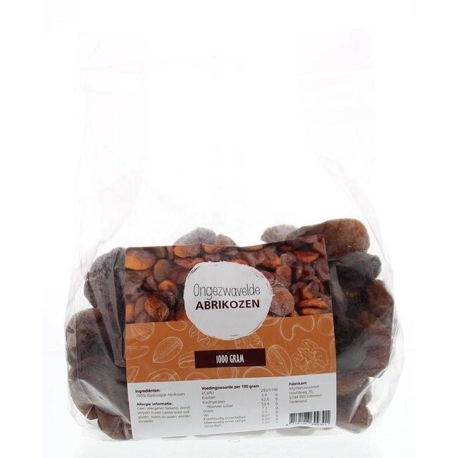 Abrikozen ongezwaveld 1 Kilogram
