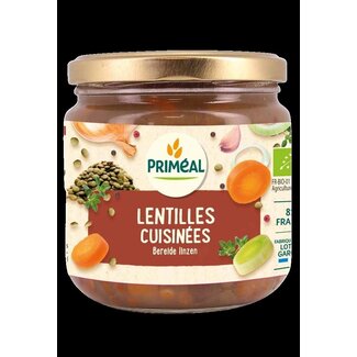 Primeal Lentilles cuisinées bio Priméal 400 g