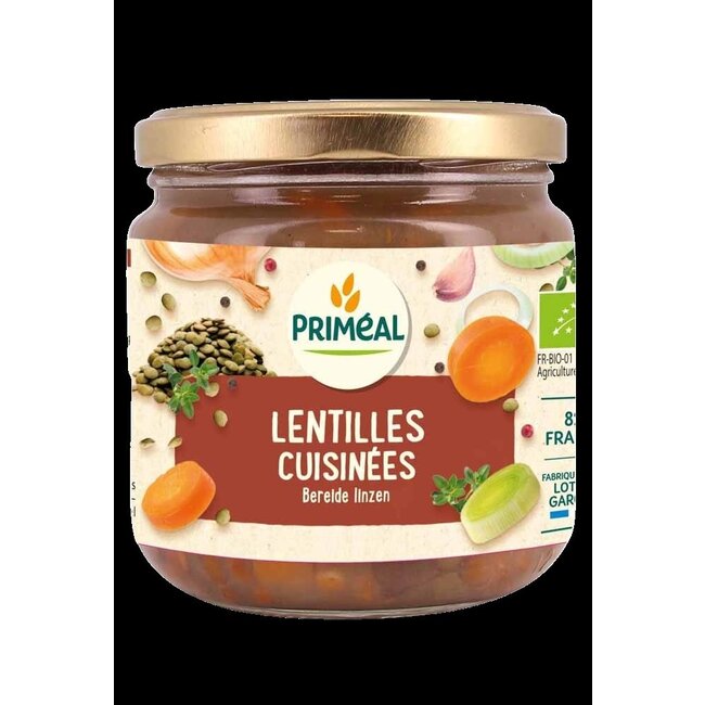 Bereide linzen bio 400 Gram