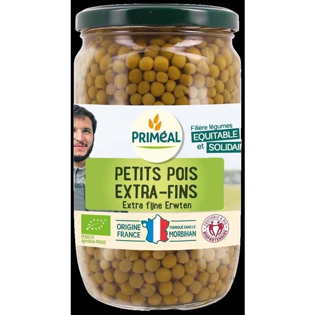 Doperwten extra fijn bio 660 Gram