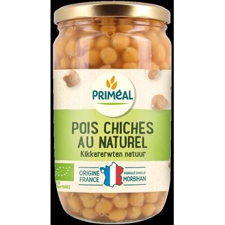 Primeal Kikkererwten conserve bio 660 Gram