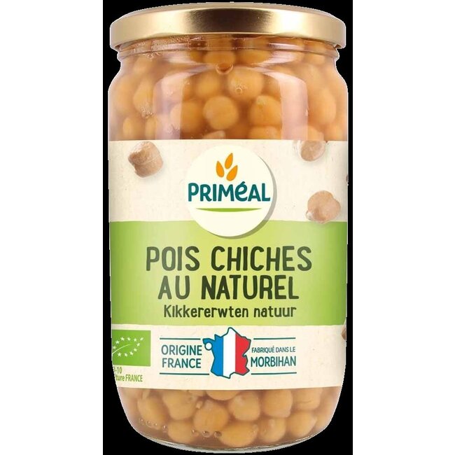 Primeal Kikkererwten conserve bio 660 Gram