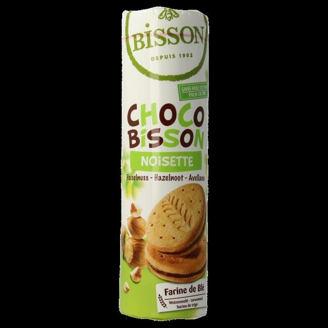 Choco Bisson hazelnoot bio 300 Gram