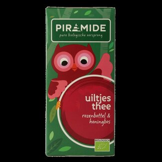 Piramide Piramide Uiltjes thee rood eko bio 20 Zakjes