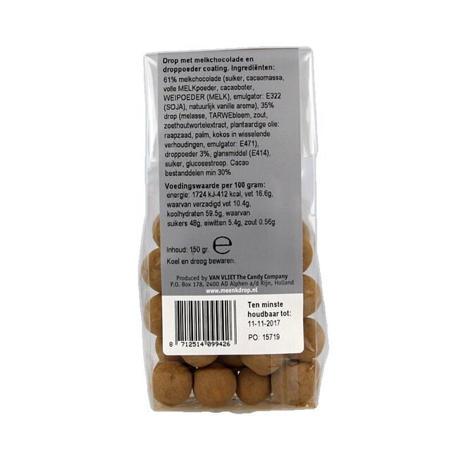 Meenk Réglisse Chocolat Salmiak 150 g