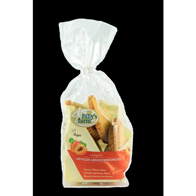 Abrikozenkoekje gevuld bio 200 Gram