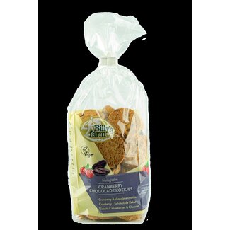 Billy's Farm Cranberry choco cookies bio 175 Gram