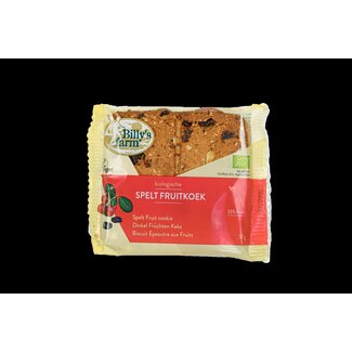 Billy's Farm Spelt fruitkoek bio 50 Gram