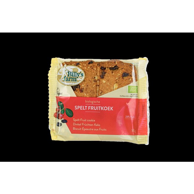 Spelt fruitkoek bio 50 Gram