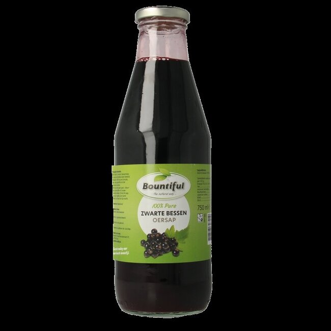 Bountiful Zwarte bessensap 750 Milliliter