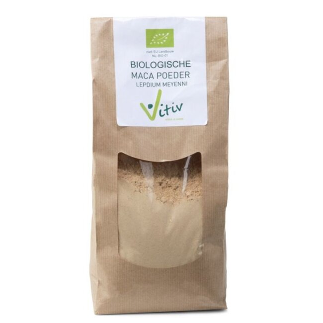 Rode maca poeder bio 500 Gram
