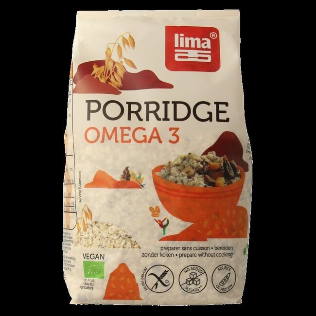 Porridge express omega 3 bio 350 Gram