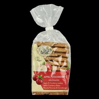 Billy's Farm Billy's Farm Appel cranberry staafjes bio 175 Gram