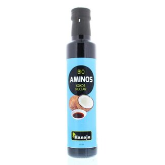 Hanoju Aminos kokosnoot nectar bio 250 Milliliter