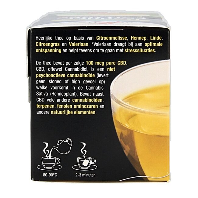 Lucovitaal Thé au Chanvre CBD 20 Sachets