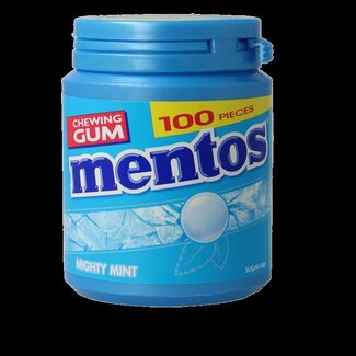 Mentos Mentos Gum XL mighty mint pot 150 Gram
