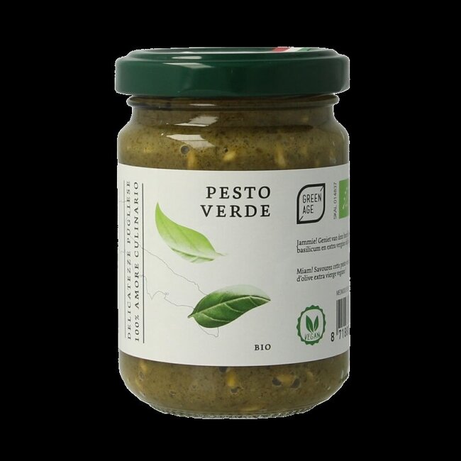 Groene pesto bio 140 Gram