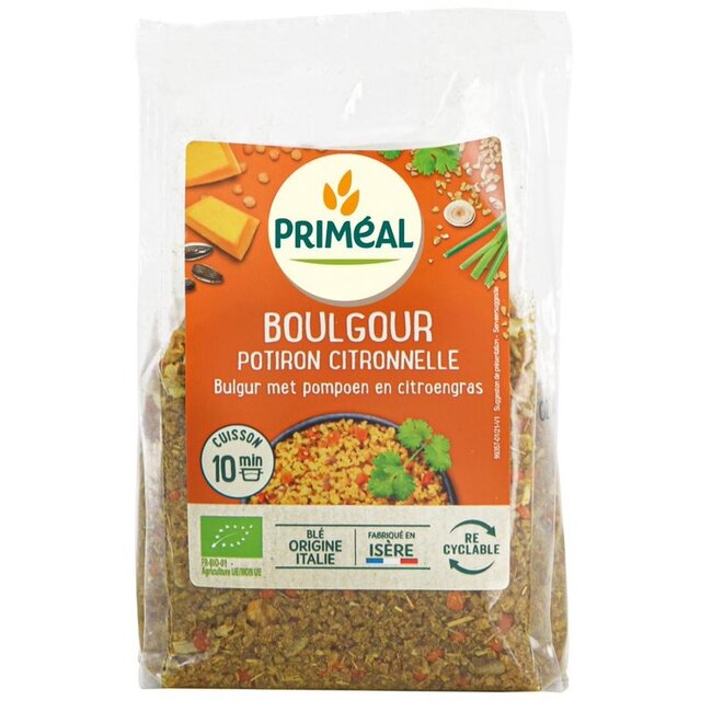 Bulgur met pompoen en citroengras bio 300 Gram