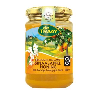 Traay Sinaasappelhoning bio 350 Gram