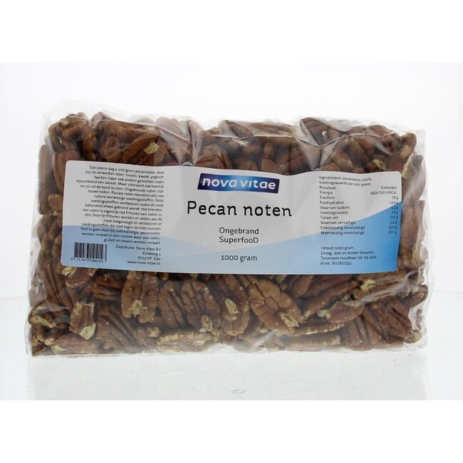 Pecannoten ongebrand raw 1 Kilogram