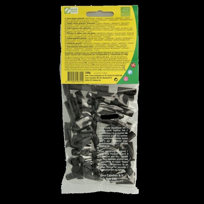 Candy Tree Réglisses salées sans gluten bio 100 g
