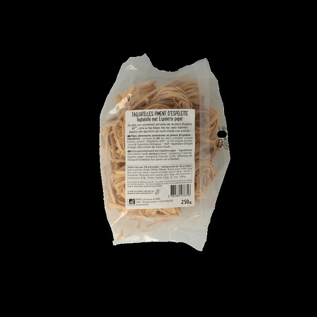 Priméal Tagliatelles au piment d'Espelette bio 250 g