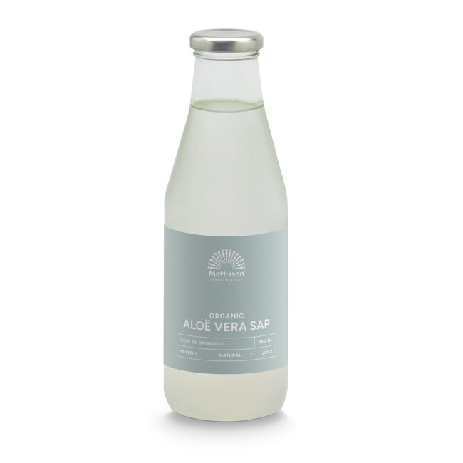 Aloe vera juice puur sap bio 750 Milliliter
