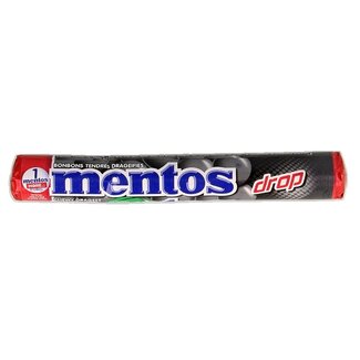 Mentos Mentos Réglisse 1 Rouleau