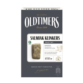 Oldtimers Oldtimers Salmiak klinkers 235 Gram