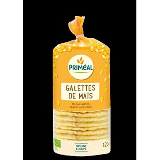 Primeal Primeal Corn wafel bio 120 Gram