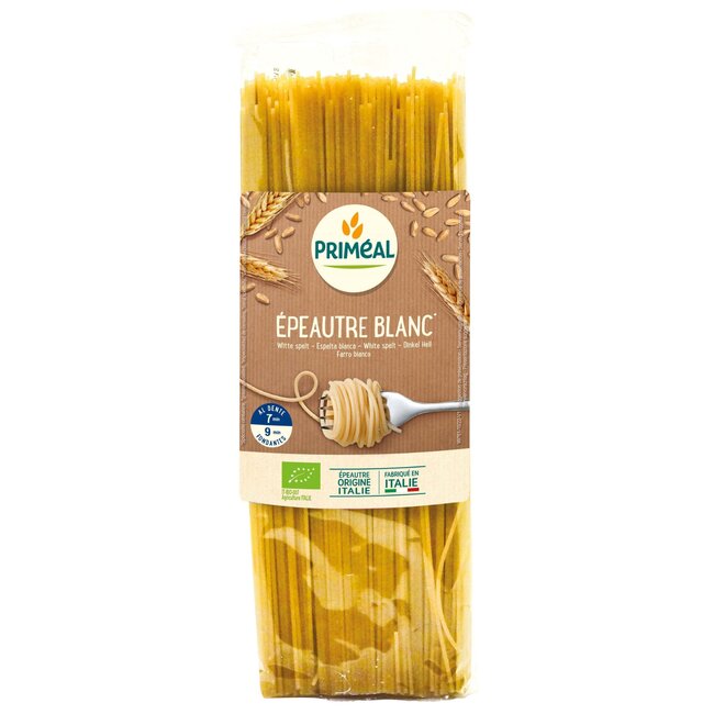 Primeal Spelt spaghetti wit bio 500 Gram