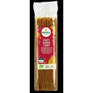 Primeal Primeal Organic spaghetti tarwe quinoa curry bio 500 Gram