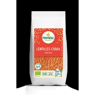 Primeal Primeal Lentilles corail bio 500 g