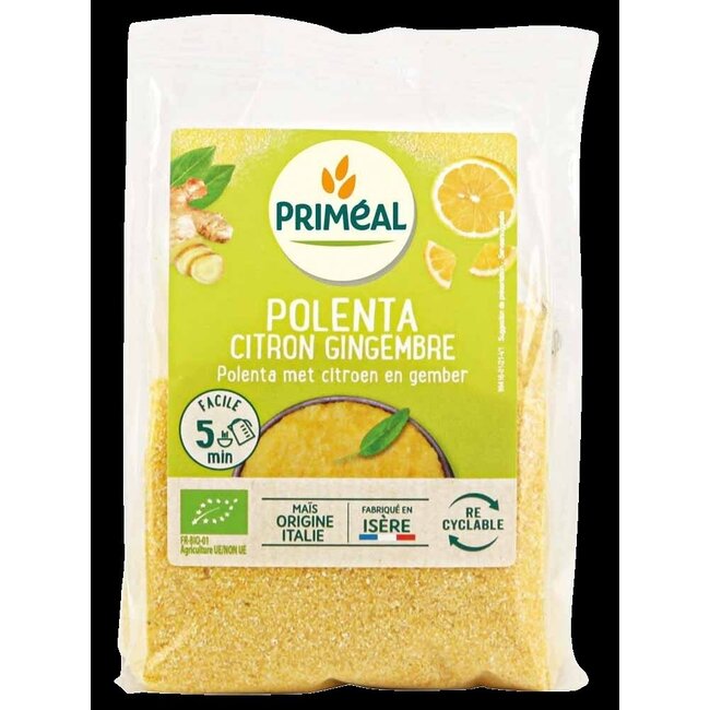 Polenta citroen gember bio 250 Gram