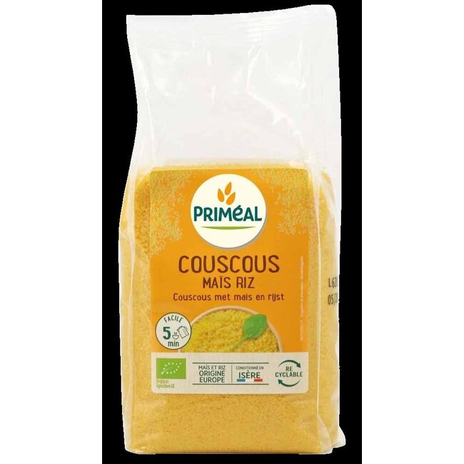 Primeal Couscous mais rijst bio 500 Gram